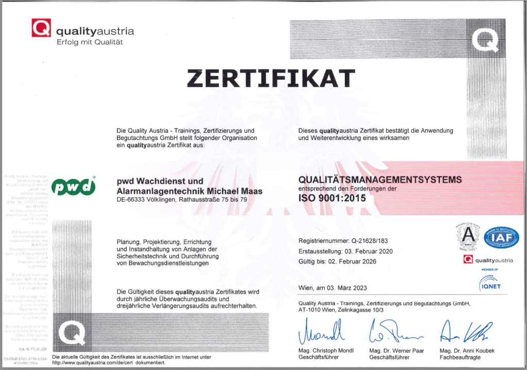 ISO9001:2015 Deutsch_ZER_0056409_212292
