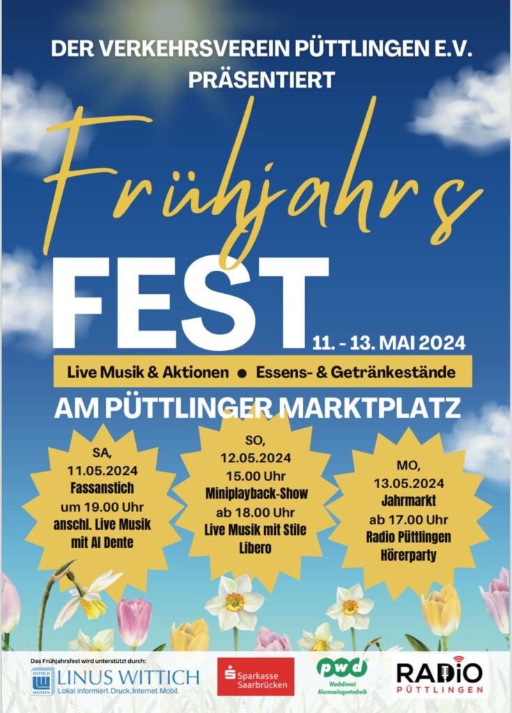 Frühjarsfest des Verkehrsverein Püttlingen 2024